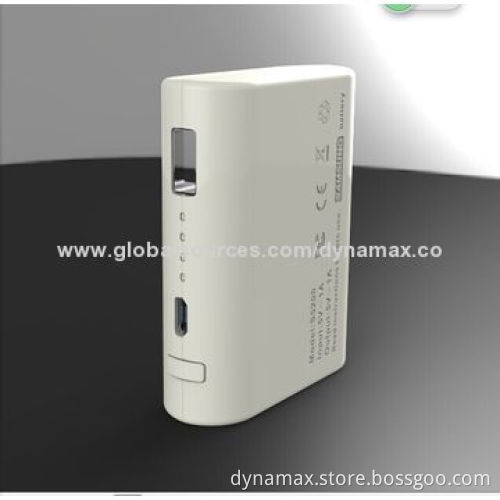 Portable Power Bank, Original Samsung Battery, 5,200mAh, Above 80% Power Efficiency